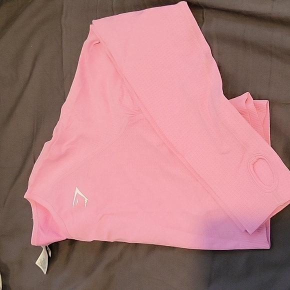 Gymshark Tops - Gymshark Vital Seamless 2.0 Crop Top, Pink Sorbet